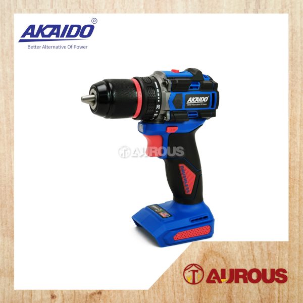 AKAIDO A21BL 21V BRUSHLESS CORDLESS DRILL AK21BL60N-13MM-B SOLO (BARE TOOL)