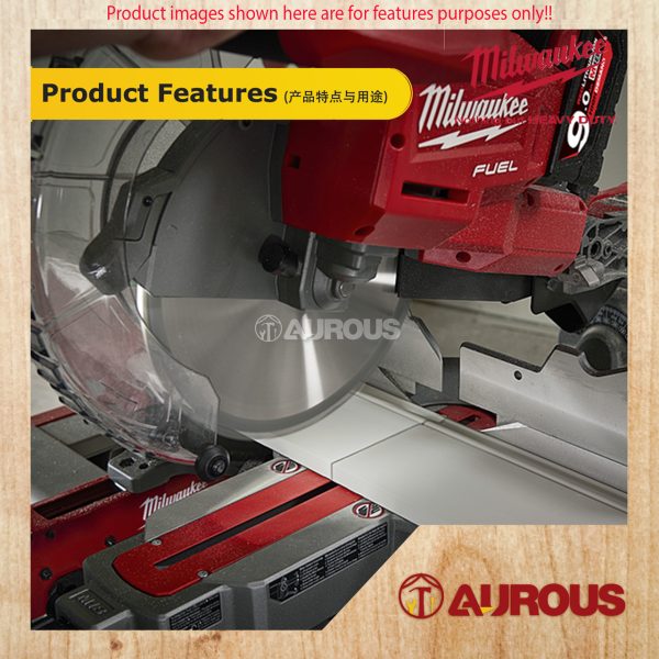 MILWAUKEE M18 FUEL DOUBLE BEVEL SLIDING MITRE SAW 254MM 10'' M18 FMS254-0 (BARE TOOL) - Image 7