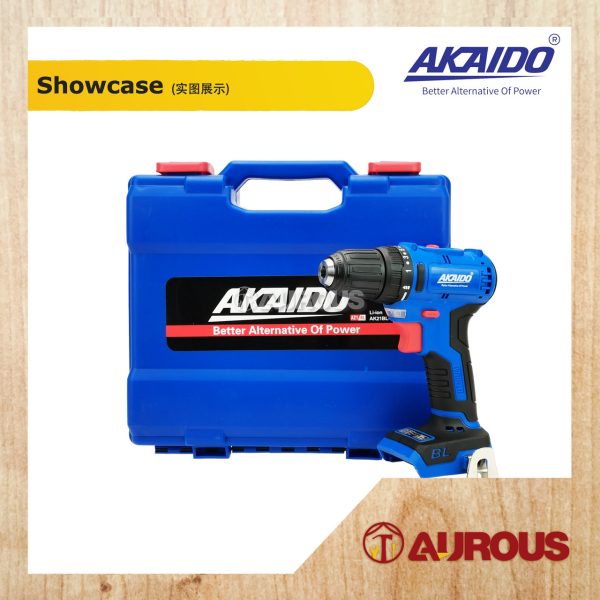 AKAIDO A21BL 21V BRUSHLESS CORDLESS DRILL AK21BL-10MM-B SOLO (BARE TOOL) - Image 5