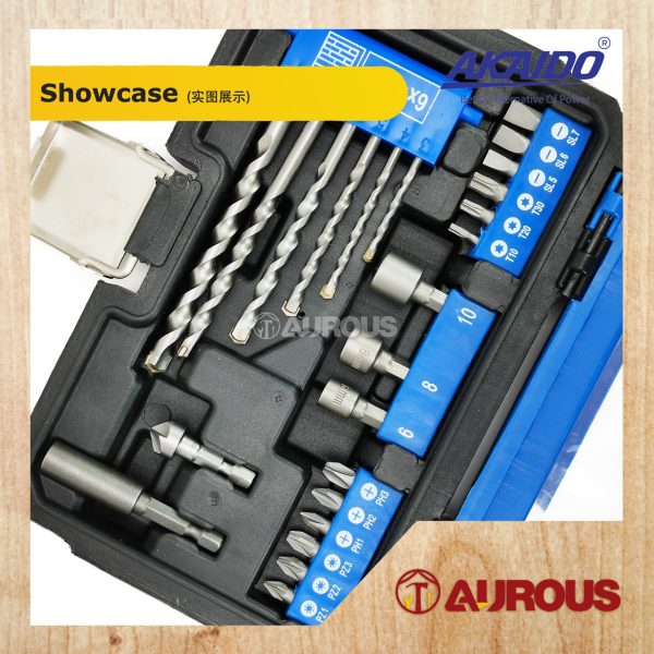 AKAIDO C35 DRILL & BIT COMBINATION SET (35PCS) AK-C35 - Image 5