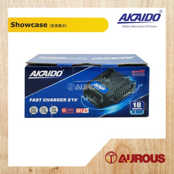 AKAIDO AK-SCBL A12BL 21V FAST FLAT CHARGING CHARGER 4.5V A21BL-CH-F - Image 4
