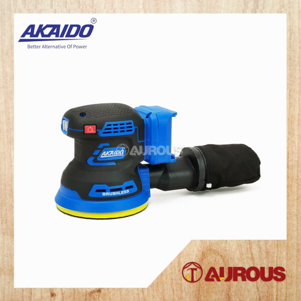 AKAIDO A21BL BRUSHLESS CORDLESS SANDER AKDC702BL-B (BARE TOOL)
