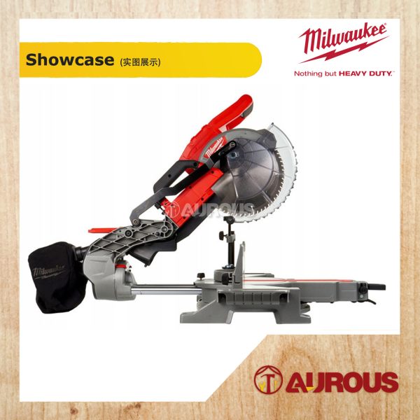 MILWAUKEE M18 FUEL DOUBLE BEVEL SLIDING MITRE SAW 254MM 10'' M18 FMS254-0 (BARE TOOL) - Image 2