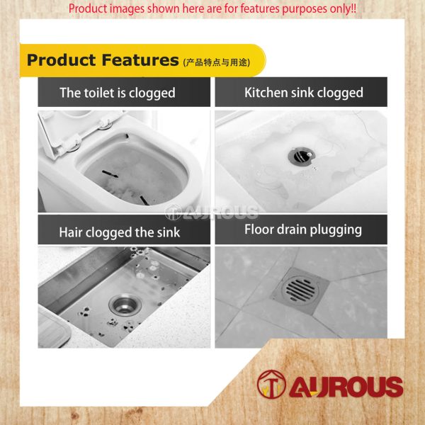 MULTIFUNCTIONAL SELF INFLATABLE PIPE PLUNGER AIR PRESSURE TOILET PUMP BLASTER - Image 7
