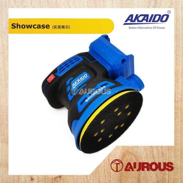 AKAIDO A21BL BRUSHLESS CORDLESS SANDER AKDC702BL-B (BARE TOOL) - Image 3