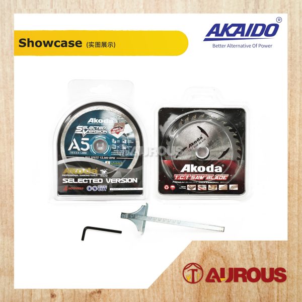AKAIDO A21BL 21V BRUSHLESS CORDLESS CIRCULAR SAW AKCS125BL-SOLO (BARE TOOL) - Image 6