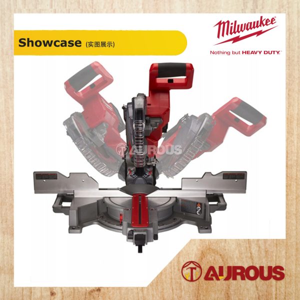 MILWAUKEE M18 FUEL DOUBLE BEVEL SLIDING MITRE SAW 254MM 10'' M18 FMS254-0 (BARE TOOL) - Image 3