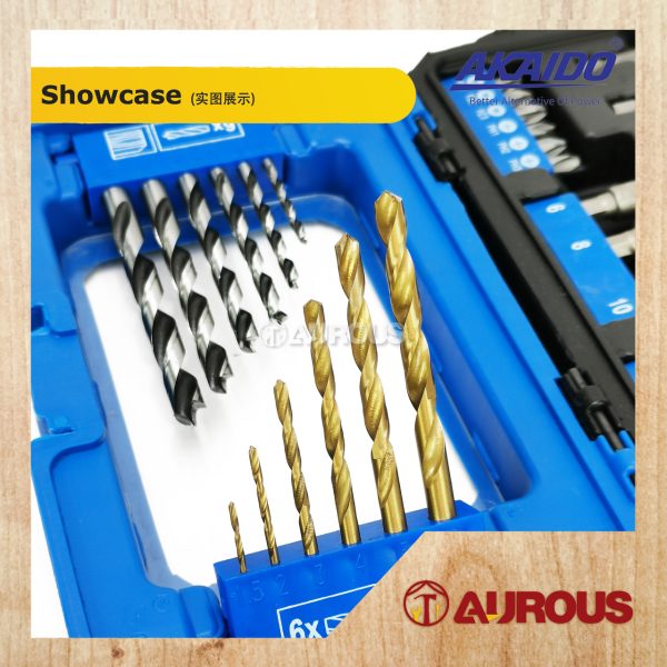 AKAIDO C35 DRILL & BIT COMBINATION SET (35PCS) AK-C35 - Image 4