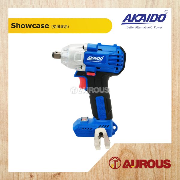 AKAIDO A21BL 21V BRUSHLESS CORDLESS IMPACT WRENCH MT500 AKM500BL-B SOLO (BARE TOOL) - Image 2