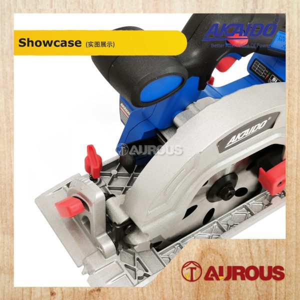 AKAIDO A21BL BRUSHLESS CORDLESS CIRCULAR SAW AKCS165BL-B SOLO (BARE TOOL) - Image 4