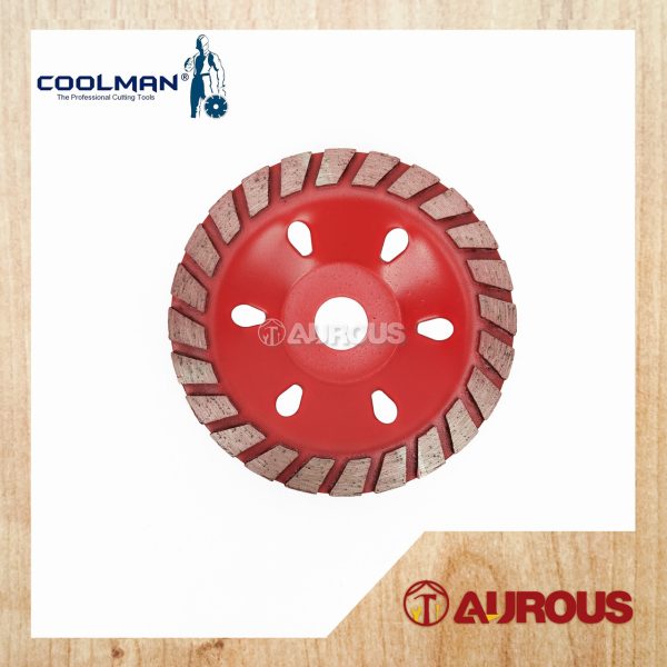 COOLMAN DIAMOND DISC GRINDING WHEEL 4''/100MM (BOY-100A)