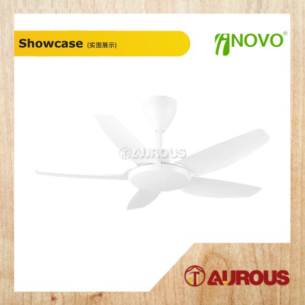 REGAIR INOVO A1/A1 BABY 40''/56'' CEILING FAN 5 BLADES WITH DC MOTOR 8+8 SPEED FORWARD REVERSE - Image 5