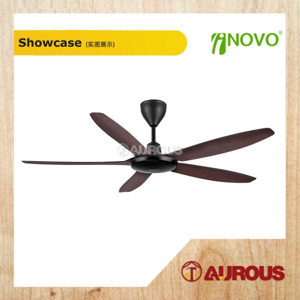 REGAIR INOVO A1/A1 BABY 40''/56'' CEILING FAN 5 BLADES WITH DC MOTOR 8+8 SPEED FORWARD REVERSE - Image 9