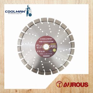 COOLMAN PDA HIGH SPEED LASER WELDED BLADE DIAMOND DISC 9''/230MM (PDA230HSS)
