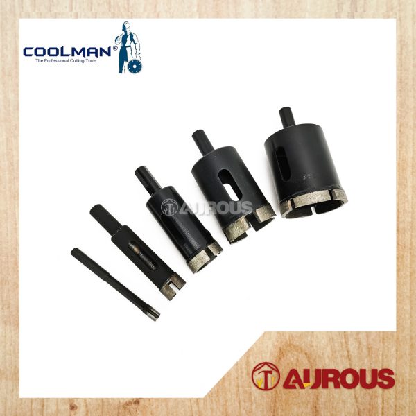 COOLMAN WSB WET DIAMOND STONE BIT (WET) (6-75MM) - 1 UNIT