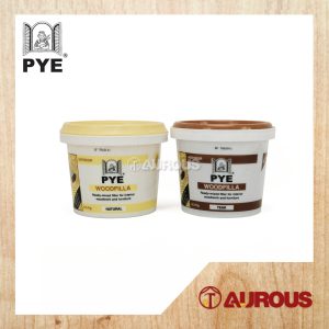PYE WOOD FILLA INTERIOR FAST DRYING FILLER READY TO USE 0.5KG (NATURAL / TEAK)