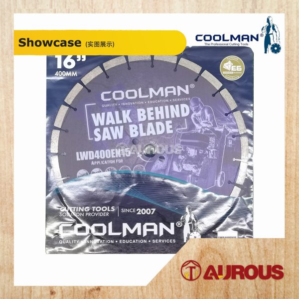COOLMAN DIAMOND CUTTING DISC 16"/400MM (LWD400EN15) - Image 2