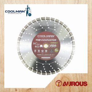 COOLMAN PDA HIGH SPEED LASER WELDED BLADE DIAMOND DISC 14''/350MM (PDA350HSS)