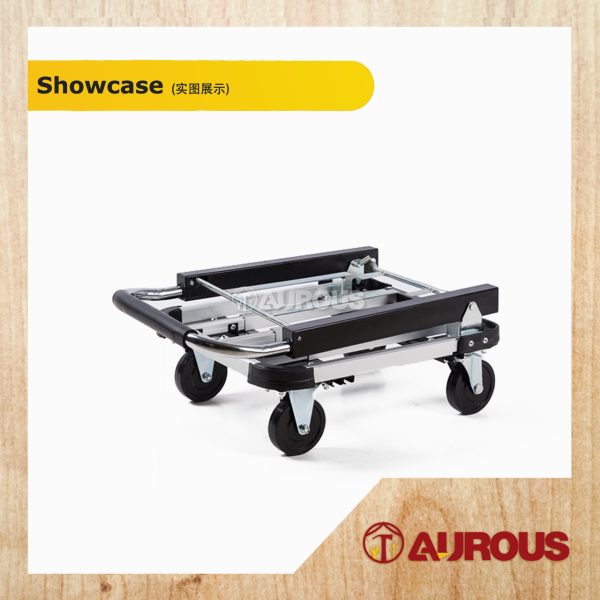MULTIFUNCTIONAL FOLDABLE HAND TROLLEY EXTENDABLE TROLLEY HEAVY LOAD CAPACITY 150KG - Image 3