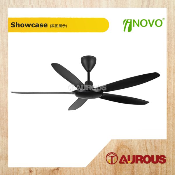 REGAIR INOVO A1/A1 BABY 40''/56'' CEILING FAN 5 BLADES WITH DC MOTOR 8+8 SPEED FORWARD REVERSE - Image 8