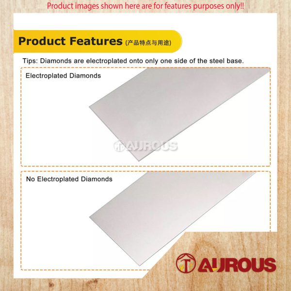 DIAMOND GRANITE MARBLE SHARPENING STONE POLISHING PAD SANDING SHEET GRINDING TOOL (170MM X 75MM) - Image 6