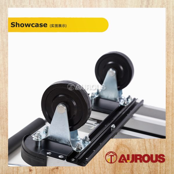 MULTIFUNCTIONAL FOLDABLE HAND TROLLEY EXTENDABLE TROLLEY HEAVY LOAD CAPACITY 150KG - Image 4