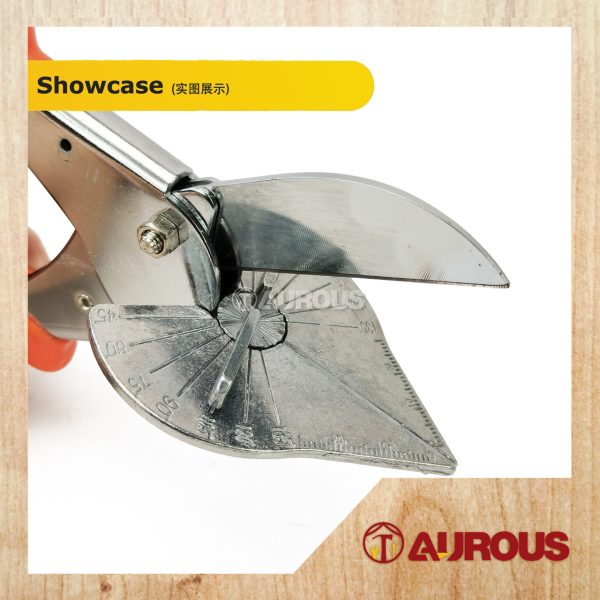 45-135 DEGREE ADJUSTABLE ANGLE MULTI ANGLE METER SHEAR PVC TRUNKING CASING TUBE TRIM CUTTER - Image 4