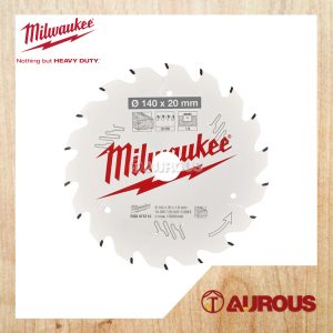 MILWAUKEE FRAMING WOOD CIRCULAR SAW BLADE 140MM X 20MM (4932-4713-10)