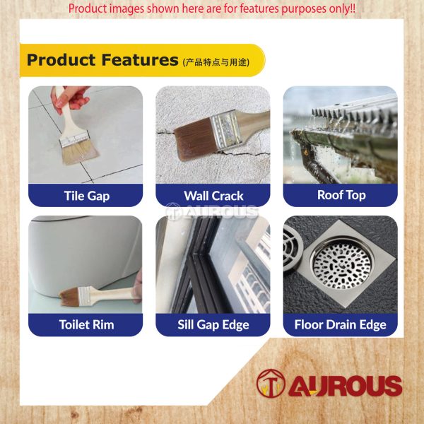 PERFEKT ACRYLIC CO-POLYMER WATERPROOF COATING P500-CP (300G) - Image 3