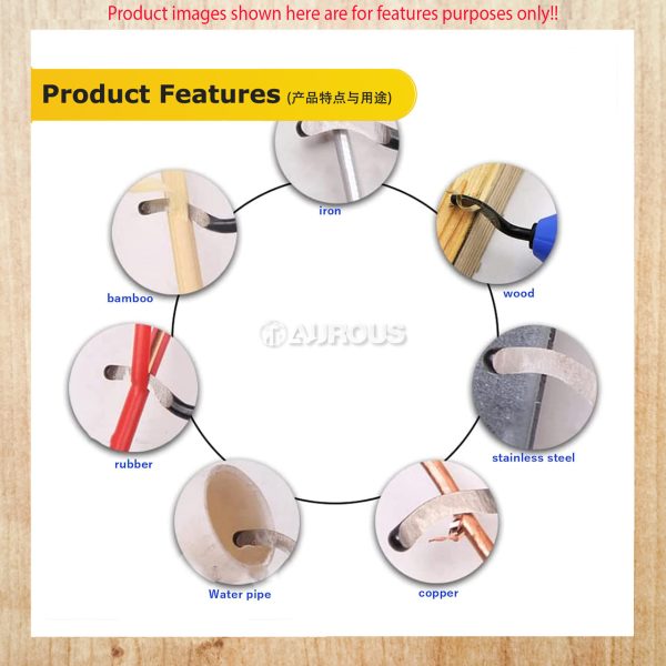 BURR DEBURR SCRAPER FOR COPPER TUBE TRIMMING REAMER TOOL WITH 10 PCS EXTRA BLADES - Image 7