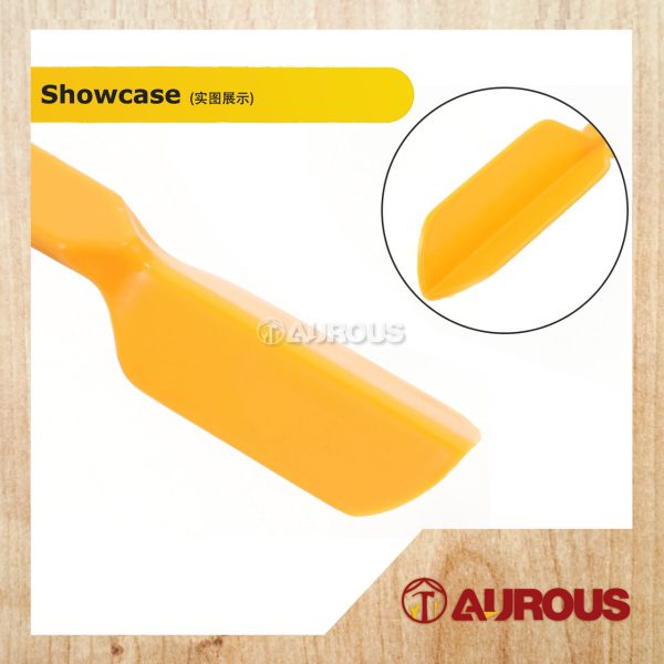 YELLOW PVC SCRAPER FOR GAP SMOOTING SPATULA GROUTING TOOL (ARROW TYPE/CORNER TYPE) - 1 PIECE - Image 3
