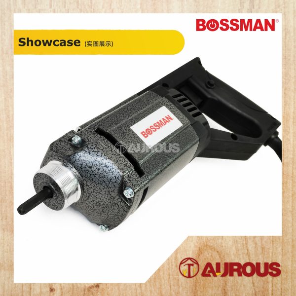 BOSSMAN ELECTRICAL PORTABLE CONCRETE VIBRATOR CEMENT SOIL MIXER 1100W BCR-1100 WITH 2 METER SHAFT - Image 2