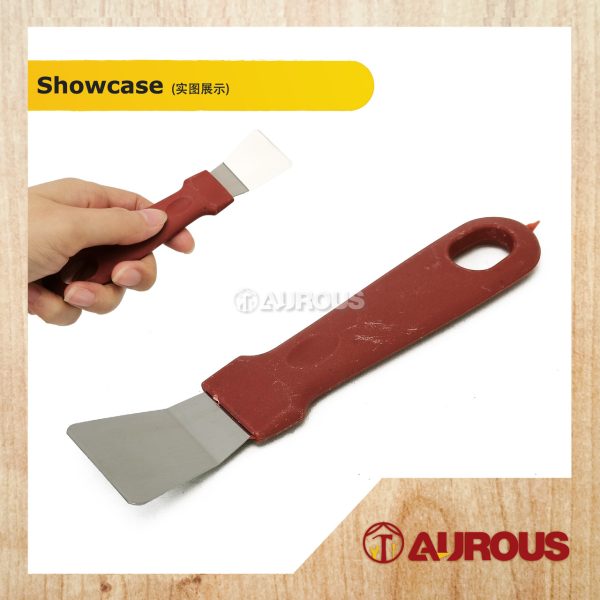 MULTIPURPOSE PORTABLE STAINLESS STEEL MINI SCRAPER CLEANING TOOL (STRAIGHT / CURVED) - Image 4