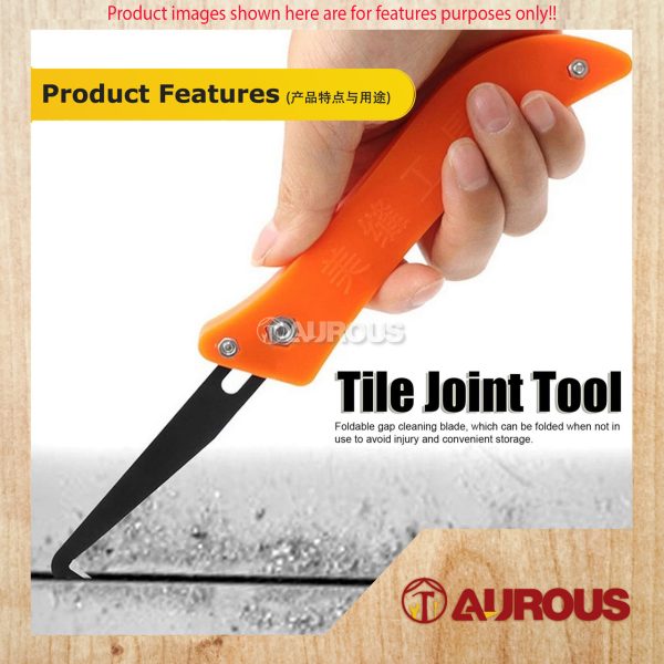 CERAMIC TILE GAP GROUT REMOVER TOOL FOLDED CLEANING TOOL - Image 7
