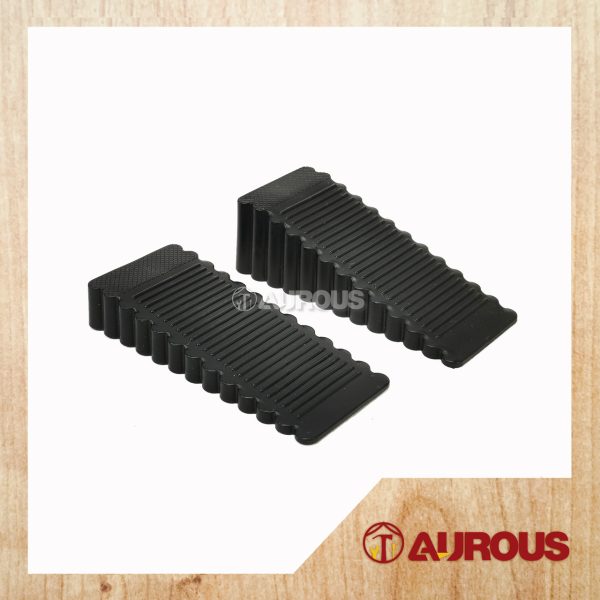BLACK RUBBER DOOR STOPPER (SMALL / BIG) - 1 PIECE