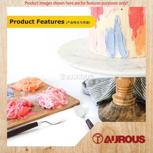 CHROME PALETTE KNIFE SCRAPER SPATULA FOR ART PAINTING OR DRAWING (5 PIECES SET) - Image 7
