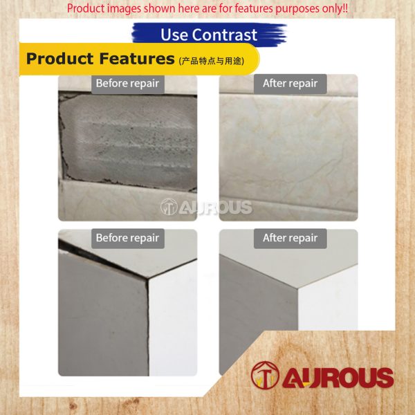 YASEN CERAMIC TILE ADHESIVE TILE FALL OFF REPAIR GLUE TILE ADHESIVE 220G (WHITE) - Image 6