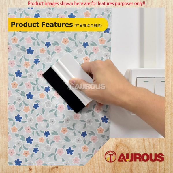 PVC CAR FILM TOOL SOFT WOOL SCRAPER (WHITE) - Image 8