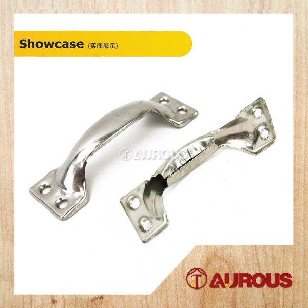 STAINLESS STEEL 304 PLATED DOOR PULL HANDLE (3'' / 4'' / 5'' / 6'') - 1 PIECE - Image 2