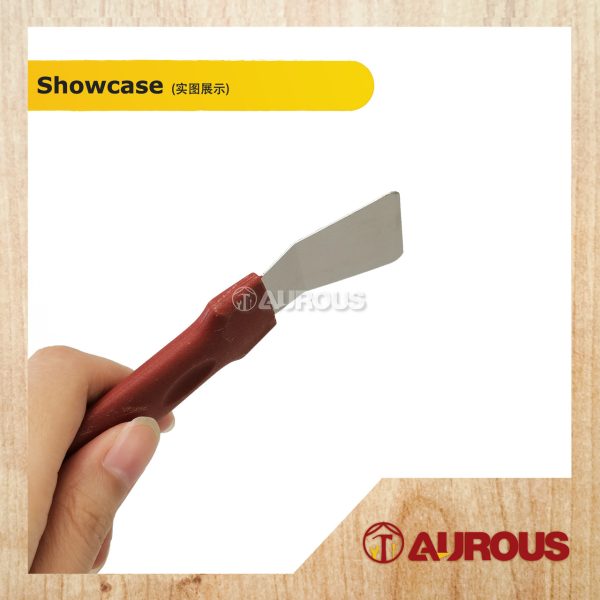 MULTIPURPOSE PORTABLE STAINLESS STEEL MINI SCRAPER CLEANING TOOL (STRAIGHT / CURVED) - Image 5