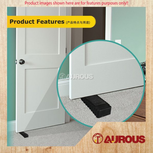BLACK RUBBER DOOR STOPPER (SMALL / BIG) - 1 PIECE - Image 7