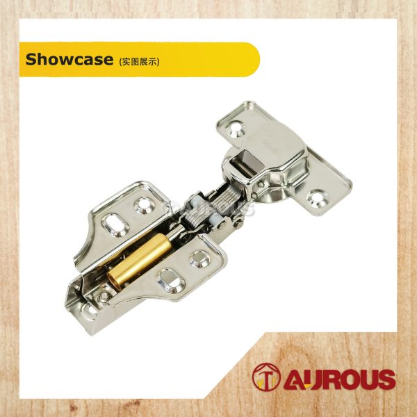 STAINLESS STEEL 304 KITCHEN CABINET FUNITURE SOFT CLOSE ANTI-SLAM CONCEALED CABINET HINGES - (1 PIECE) - Image 3