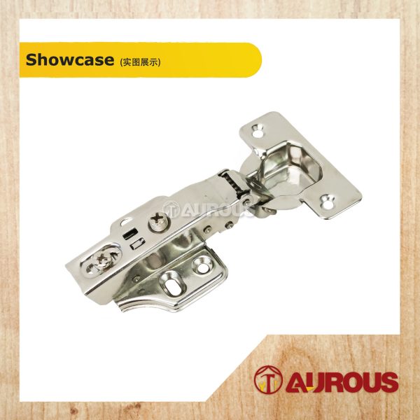STAINLESS STEEL 304 KITCHEN CABINET FUNITURE SOFT CLOSE ANTI-SLAM CONCEALED CABINET HINGES - (1 PIECE) - Image 2
