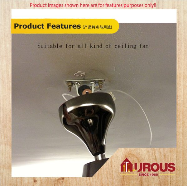 FAN HOOK C/W DROP-IN ANCHOR / BRACKET / SCREW AT MIDDLE -1 PIECE - Image 8