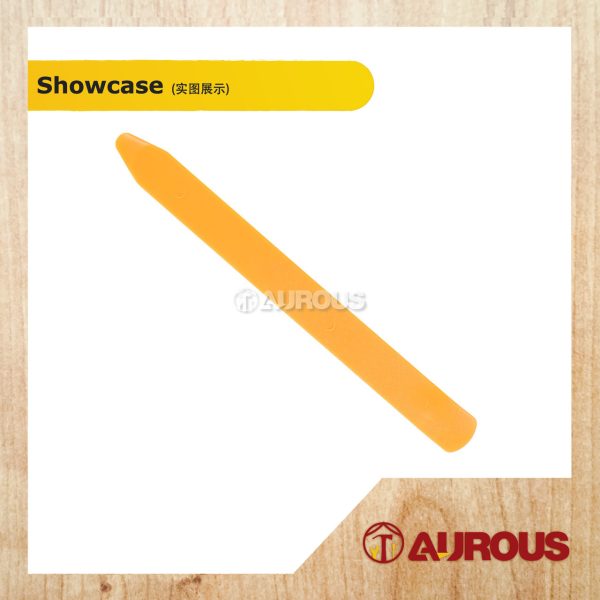 YELLOW PVC SCRAPER FOR GAP SMOOTING SPATULA GROUTING TOOL (ARROW TYPE/CORNER TYPE) - 1 PIECE - Image 5