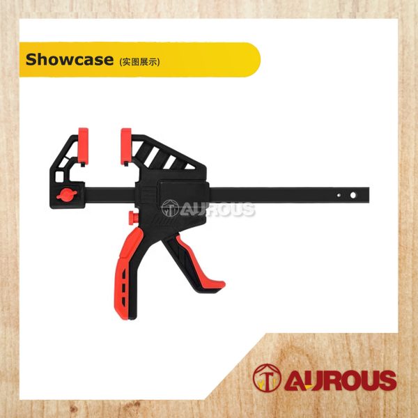 HEAVY DUTY PVC QUICK RELEASE F CLAMP FOR WOOD WORKING BAR DIY HANDGRIP (6''/8''/12''/18''/24'') - Image 2