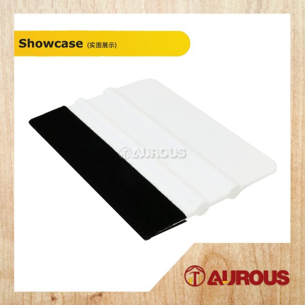 PVC CAR FILM TOOL SOFT WOOL SCRAPER (WHITE) - Image 3