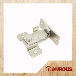 STAINLESS STEEL 304 SWIVEL BOLT DOOR HASP LATCH FOR SLIDE GATE PARTITION DOOR - (1 SET/PKT)