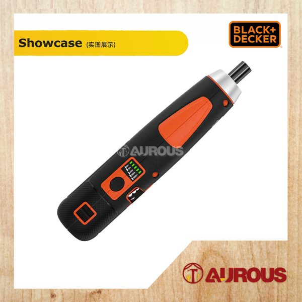 BLACK & DECKER 4V SMART PUSH & START CORDLESS SCREWDRIVER BIT SET BD40K27-B1 - Image 2