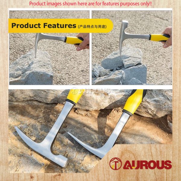 TUOSEN GEOLOGICAL STEEL HAMMER (FLAT / POINTED HEAD) - Image 7